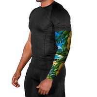 Hawaiian Mango Tropical Beach Arm Sleeves Scenic Island Nature Exotic Fruit Graphic TS04 - Polynesian Pride
