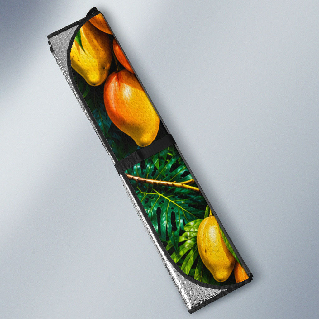 Hawaiian Mango Tropical Beach Auto Sun Shade Scenic Island Nature Exotic Fruit Graphic TS04 - Polynesian Pride