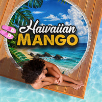 Hawaiian Mango Tropical Beach Beach Blanket Scenic Island Nature Exotic Fruit Graphic TS04 - Polynesian Pride