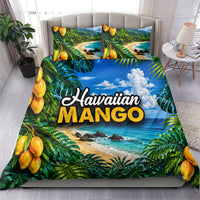Hawaiian Mango Tropical Beach Bedding Set Scenic Island Nature Exotic Fruit Graphic TS04 - Polynesian Pride
