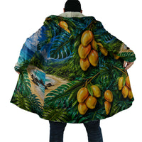 Hawaiian Mango Tropical Beach Cloak Scenic Island Nature Exotic Fruit Graphic TS04 - Polynesian Pride