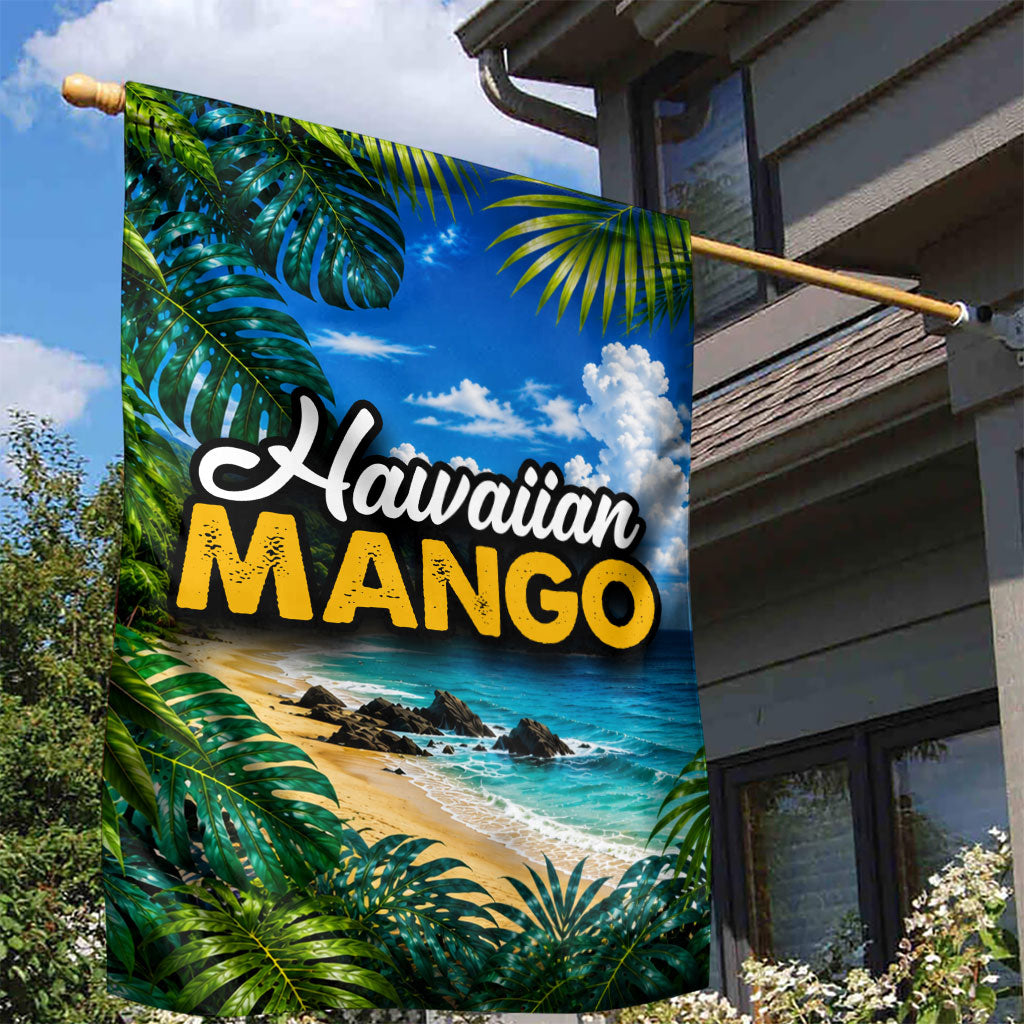 Hawaiian Mango Tropical Beach Garden Flag Scenic Island Nature Exotic Fruit Graphic TS04 - Polynesian Pride