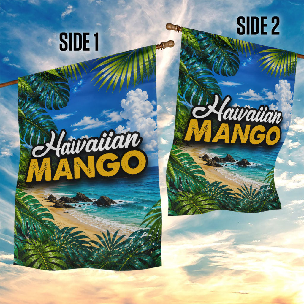 Hawaiian Mango Tropical Beach Garden Flag Scenic Island Nature Exotic Fruit Graphic TS04 - Polynesian Pride