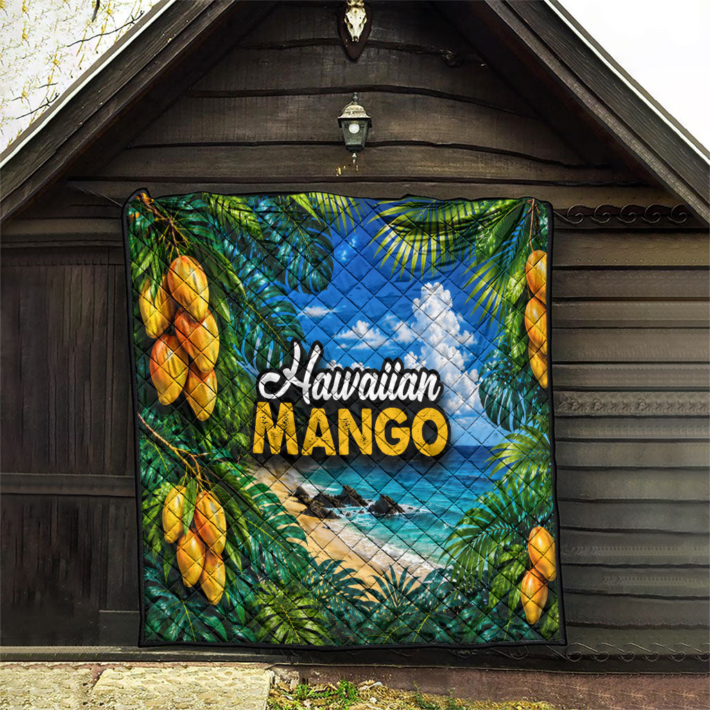 Hawaiian Mango Tropical Beach Quilt Scenic Island Nature Exotic Fruit Graphic TS04 - Polynesian Pride