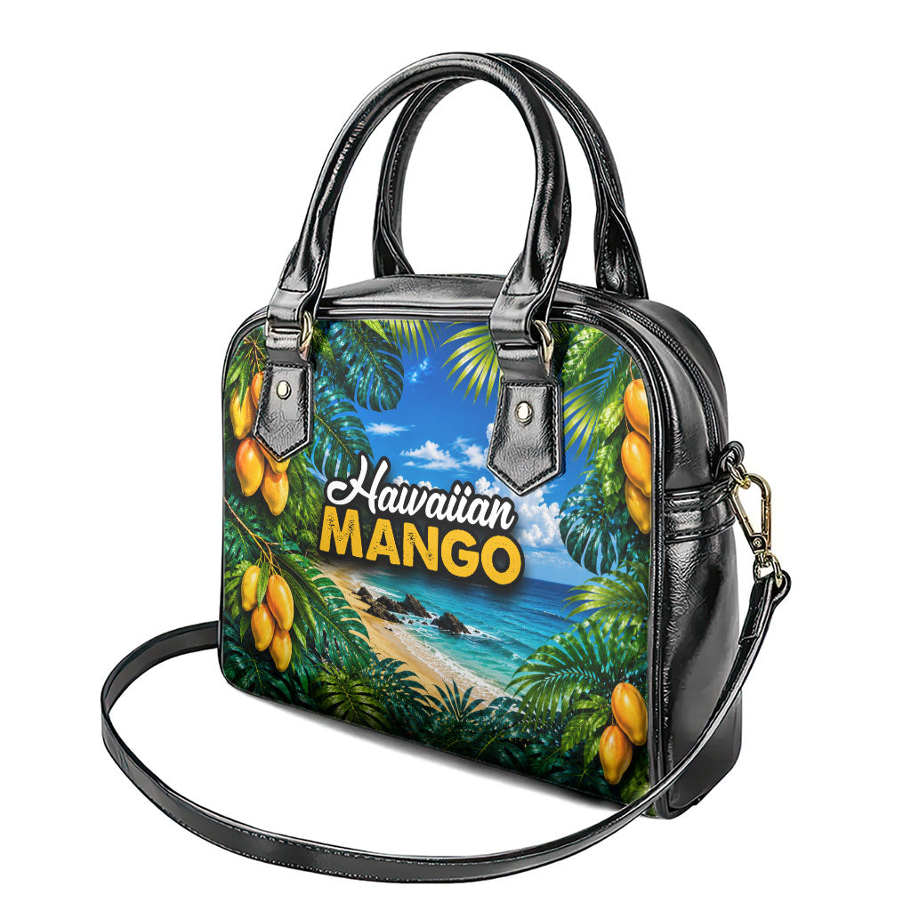 Hawaiian Mango Tropical Beach Shoulder Handbag Scenic Island Nature Exotic Fruit Graphic TS04 - Polynesian Pride