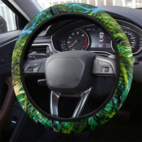 Hawaiian Mango Tropical Beach Steering Wheel Cover Scenic Island Nature Exotic Fruit Graphic TS04 - Polynesian Pride