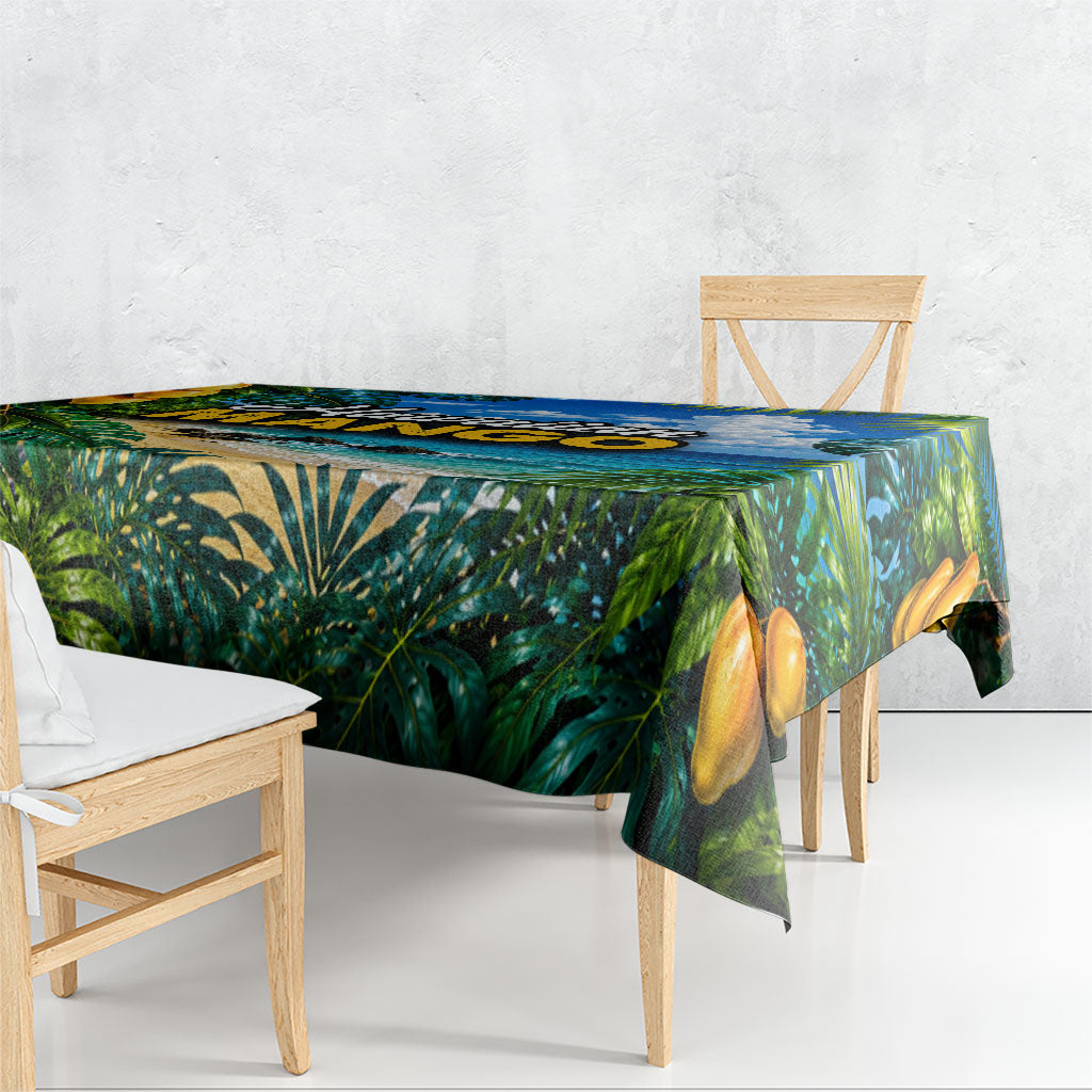 Hawaiian Mango Tropical Beach Tablecloth Scenic Island Nature Exotic Fruit Graphic TS04 - Polynesian Pride