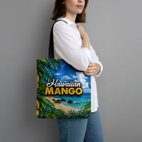 Hawaiian Mango Tropical Beach Tote Bag Scenic Island Nature Exotic Fruit Graphic TS04 - Polynesian Pride