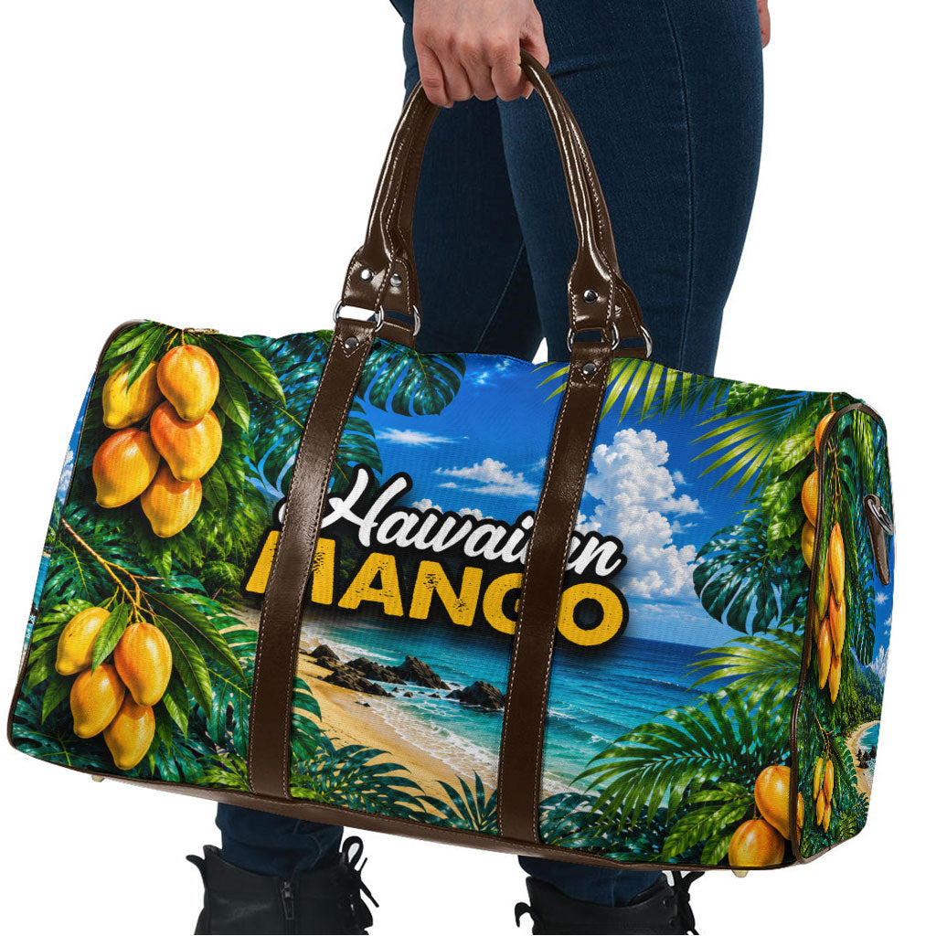 Hawaiian Mango Tropical Beach Travel Bag Scenic Island Nature Exotic Fruit Graphic TS04 - Polynesian Pride