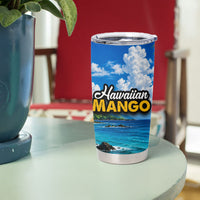Hawaiian Mango Tropical Beach Tumbler Cup Scenic Island Nature Exotic Fruit Graphic TS04 - Polynesian Pride