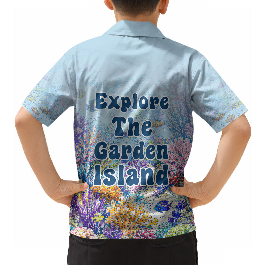 Fiji Taveuni Rainbow Reef Hawaiian Shirt Scuba Diver Vibrant Undersea Coral Garden Watercolor TS04 - Polynesian Pride