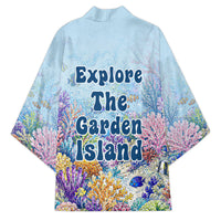 Fiji Taveuni Rainbow Reef Kimono Scuba Diver Vibrant Undersea Coral Garden Watercolor TS04 - Polynesian Pride