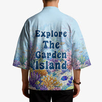Fiji Taveuni Rainbow Reef Kimono Scuba Diver Vibrant Undersea Coral Garden Watercolor TS04 - Polynesian Pride