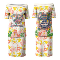 Personalized Hawaii School Club Back To Class Couples Matching Puletasi and Hawaiian Shirt Retro Tropical Hibiscus Pattern With Open Notebook TS04 - Polynesian Pride