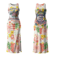 Personalized Hawaii School Club Back To Class Couples Matching Tank Maxi Dress and Hawaiian Shirt Retro Tropical Hibiscus Pattern With Open Notebook TS04 - Polynesian Pride