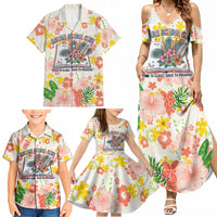 Personalized Hawaii School Club Back To Class Family Matching Summer Maxi Dress and Hawaiian Shirt Retro Tropical Hibiscus Pattern With Open Notebook TS04 - Polynesian Pride