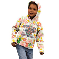 Personalized Hawaii School Club Back To Class Kid Hoodie Retro Tropical Hibiscus Pattern With Open Notebook TS04 - Polynesian Pride