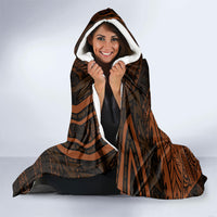 Straight Outta Kadavu Fiji Hooded Blanket Tribal Polynesian Tattoo Coat Of Arms Flag TS04 - Polynesian Pride