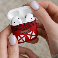 Wallis And Futuna AirPods Case Polynesian Tattoo Flag Map TS04 - Polynesian Pride