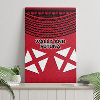 Wallis And Futuna Canvas Wall Art Polynesian Tattoo Flag Map TS04 - Polynesian Pride