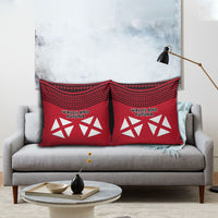 Wallis And Futuna Pillow Cover Polynesian Tattoo Flag Map TS04 - Polynesian Pride