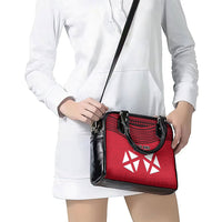 Wallis And Futuna Shoulder Handbag Polynesian Tattoo Flag Map TS04 - Polynesian Pride