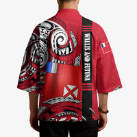 Wallis And Futuna Kimono Tribal Polynesian Tattoo Flag Motif TS04 - Polynesian Pride