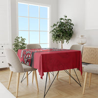 Wallis And Futuna Tablecloth Tribal Polynesian Tattoo Flag Motif TS04 - Polynesian Pride
