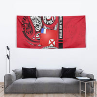 Wallis And Futuna Tapestry Tribal Polynesian Tattoo Flag Motif TS04 - Polynesian Pride