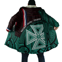 Wallis And Futuna Cloak Tribal Polynesian Tattoo Heritage Cross Flag TS04 - Polynesian Pride