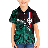 Wallis And Futuna Hawaiian Shirt Tribal Polynesian Tattoo Heritage Cross Flag TS04 - Polynesian Pride