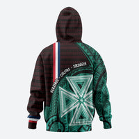 Wallis And Futuna Hoodie Tribal Polynesian Tattoo Heritage Cross Flag TS04 - Polynesian Pride