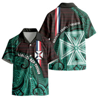 Wallis And Futuna Kid Hawaiian Shirt Tribal Polynesian Tattoo Heritage Cross Flag TS04 - Polynesian Pride