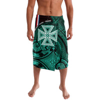 Wallis And Futuna Lavalava Tribal Polynesian Tattoo Heritage Cross Flag