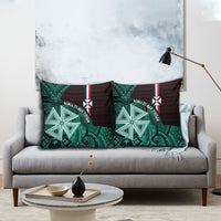 Wallis And Futuna Pillow Cover Tribal Polynesian Tattoo Heritage Cross Flag TS04 - Polynesian Pride