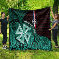 Wallis And Futuna Quilt Tribal Polynesian Tattoo Heritage Cross Flag TS04 - Polynesian Pride