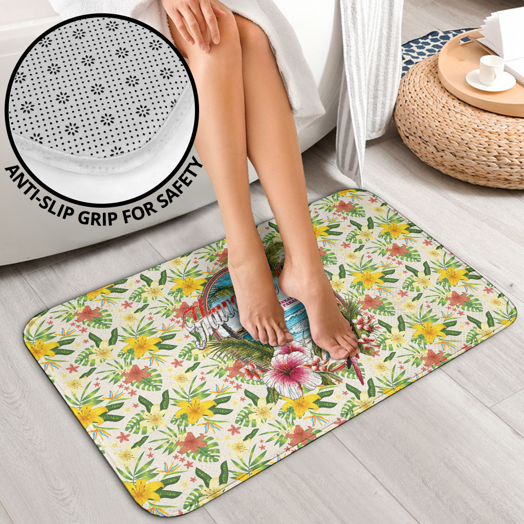 Hawaiian Piko Threads Of Paradise Aloha Bathroom Set Tropical Hibiscus Plumeria TS04 - Polynesian Pride
