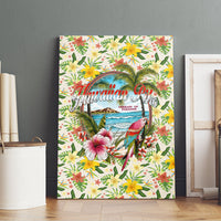 Hawaiian Piko Threads Of Paradise Aloha Canvas Wall Art Tropical Hibiscus Plumeria TS04 - Polynesian Pride