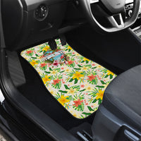 Hawaiian Piko Threads Of Paradise Aloha Car Mats Tropical Hibiscus Plumeria TS04 - Polynesian Pride
