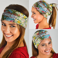 Hawaiian Piko Threads Of Paradise Aloha Neck Gaiter Tropical Hibiscus Plumeria TS04 - Polynesian Pride