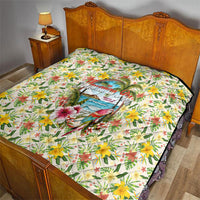 Hawaiian Piko Threads Of Paradise Aloha Quilt Tropical Hibiscus Plumeria TS04 - Polynesian Pride
