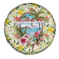 Hawaiian Piko Threads Of Paradise Aloha Spare Tire Cover Tropical Hibiscus Plumeria TS04 - Polynesian Pride