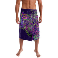 Waimanalo Hawaii Sun Rabbit Lavalava Psychedelic Trippy Neon Swirl Graphic