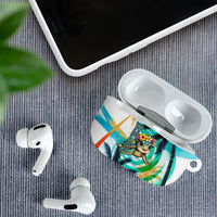Hawaii Waimanalo Sea Turtle AirPods Case Cute Tropical Beach Aloha Spirit Cartoon