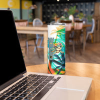 Hawaii Waimanalo Sea Turtle Skinny Tumbler Cute Tropical Beach Aloha Spirit Cartoon TS04 - Polynesian Pride