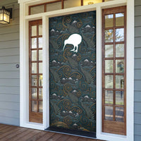 New Zealand is Calling and I Must Go Door Cover Kiwi Bird Silhouette TS04 - Polynesian Pride