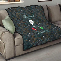New Zealand is Calling and I Must Go Quilt Kiwi Bird Silhouette TS04 - Polynesian Pride