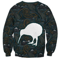 New Zealand is Calling and I Must Go Sweatshirt Kiwi Bird Silhouette TS04 - Polynesian Pride