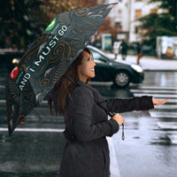New Zealand is Calling and I Must Go Umbrella Kiwi Bird Silhouette TS04 - Polynesian Pride