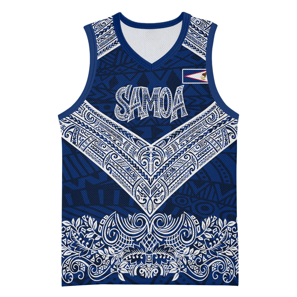 American Samoa Eagle Basketball Jersey Sea Turtle Traditional Polynesian Tribal Tattoo